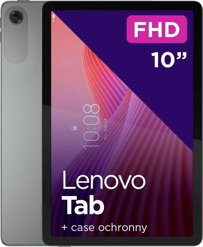 Planšetė Lenovo Tab Wi-Fi (be maitinimo adapterio) | ZAEH0167SE | 10,1" | Mėnulio pilka | IPS | 1920 x 1200 pikselių | MediaTek | Helio G85 | 4 GB | Lituota LPDDR4x | 64 GB | Wi-Fi | Priekinė kamera | 5 MP | Galinė kamera | 8 MP | Bluetooth | 5.3 | Android | 14 (Android 15 ir 16 naujinimai bei 4 metų saugos naujinimai) | Garantija 24 mėn. | USB-A į USB-C kabelis, vadovas