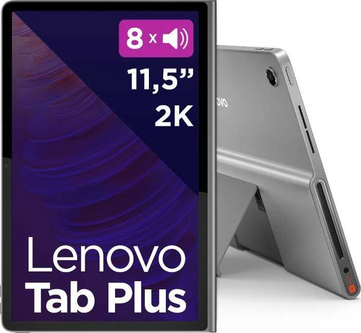 Planšetė Lenovo Tab Plus 11.5'' 128 GB Pilka (ZADX0080PL)