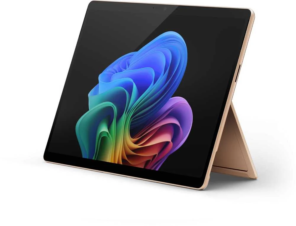 Planšetė Microsoft Surface Nešiojamas kompiuteris (Copilot+ PC) - Snapdragon X Elite | 13" | Dotyk | 16GB | 1TB | W11H | Auksinis