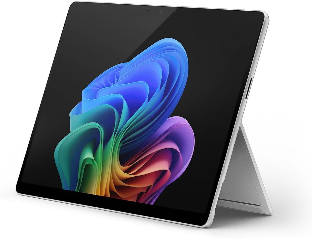Microsoft Studios Planšetė Microsoft Surface Pro for Business - 12th Edition - Planšetė - Snapdragon X2 Elite X2E-78-100 - Win 11 Pro - Qualcomm Adreno - 32 GB RAM - 1 TB SSD - 33 cm (13'') OLED Jutiklinis ekranas 2880 x 1920 @ 120 Hz - NFC, Wi-Fi 7, Bluetooth - Platynowy (EP2-61726)
