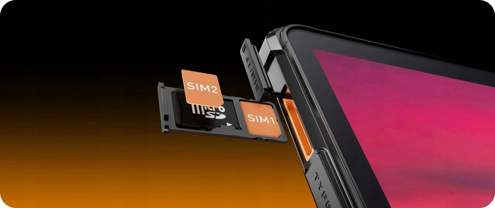 Planšetė Oukitel RT9 10,1 6/256GB Oranžinis Rugged 11000 mAh