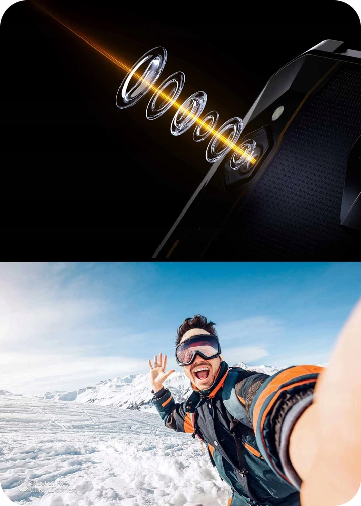 Planšetė Oukitel RT9 10,1 6/256GB Oranžinis Rugged 11000 mAh