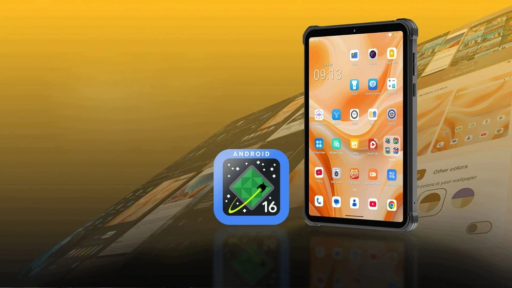 Planšetė Oukitel RT11 5G 8/128GB Juodas, atsparus, 10000mAh (RT11-BK/OL)