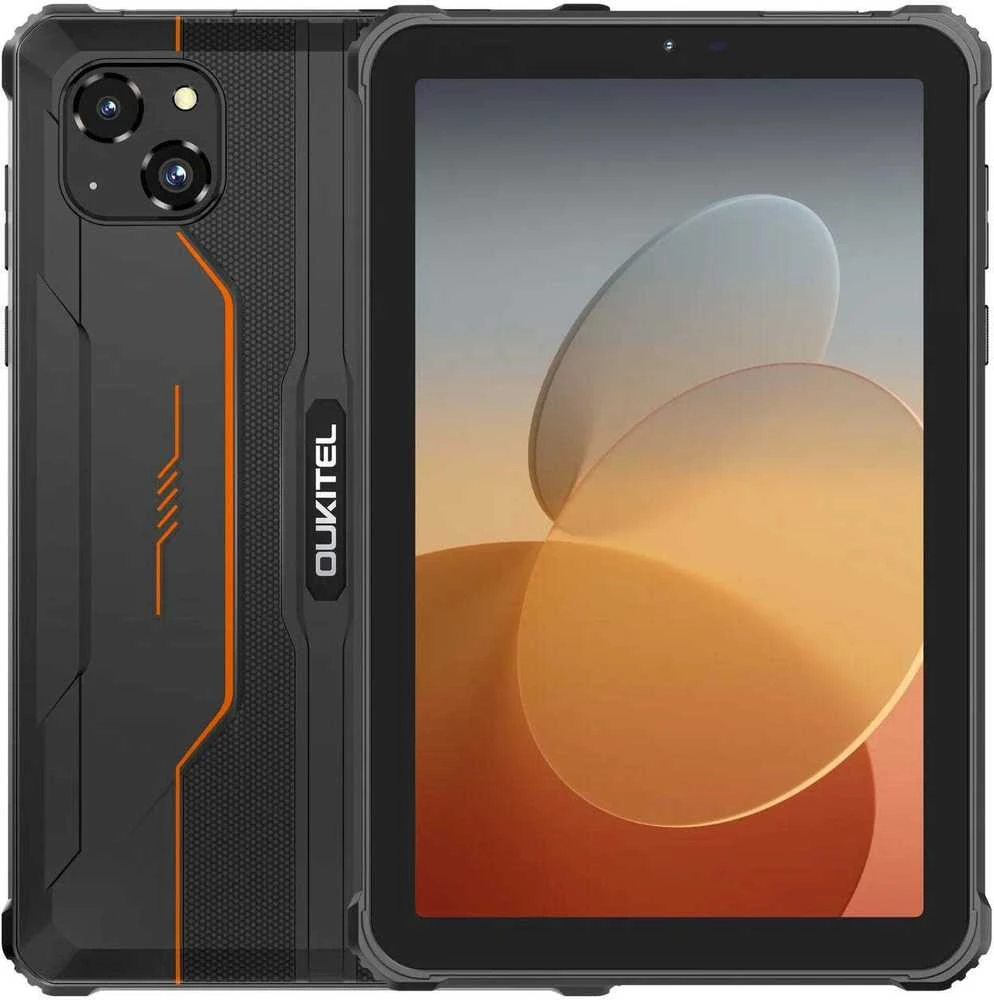 Planšetė Oukitel RT3 Pro 4/128GB oranžinis, tvirtas, 5150 mAh