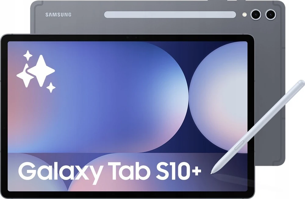 Planšetinis kompiuteris Samsung Galaxy Tab S10+ 12.4", 12GB + 512GB Wi-Fi (SM-X820NZAPEUE), Pilkos spalvos