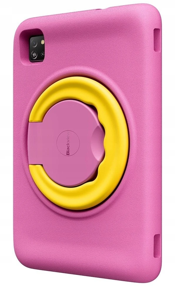 Planšetė Blackview Tab A6 Kids WiFi 10.1-inch HD+ IPS 800x1280 A523 Octa-core 1.8GHz 4GB/128GB 5100mAh NO Charger 5MP Front/8MP Rear camera Android 15 Rose Rožinė