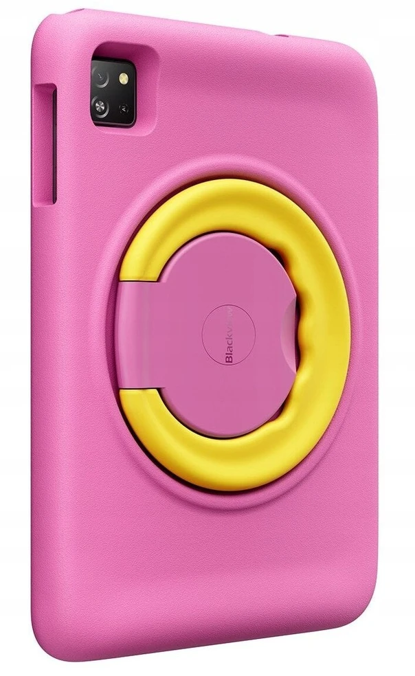 Planšetė Blackview Tab A6 Kids WiFi 10.1-inch HD+ IPS 800x1280 A523 Octa-core 1.8GHz 4GB/128GB 5100mAh NO Charger 5MP Front/8MP Rear camera Android 15 Rose Rožinė