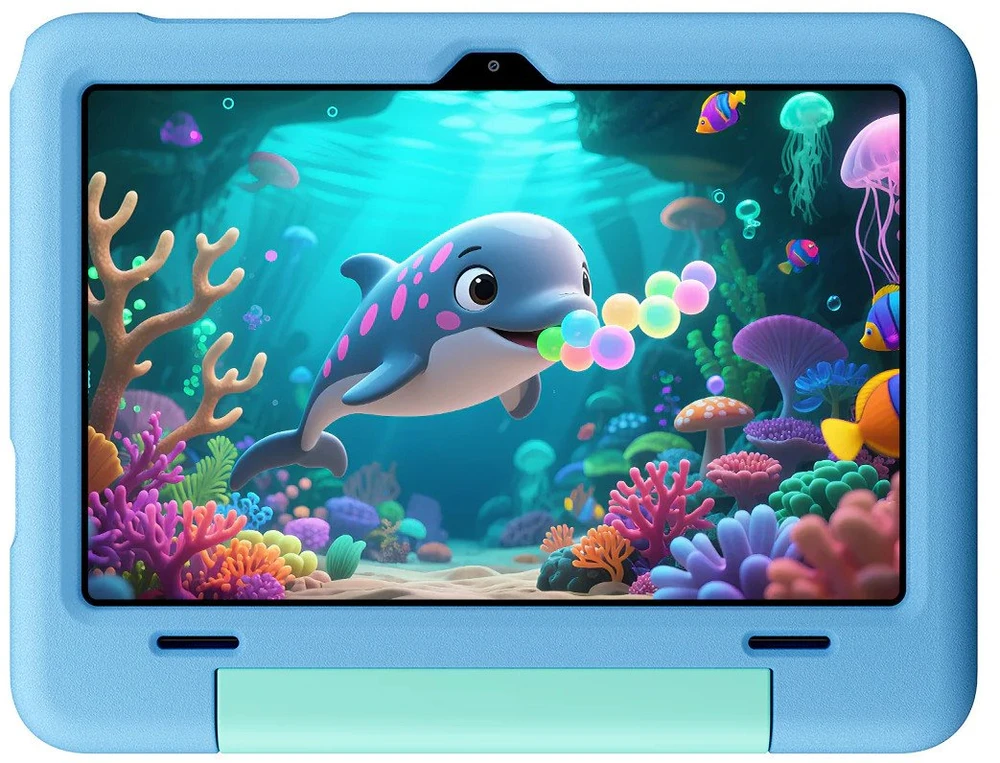 Planšetė Blackview Tab 20 Kids Wi-Fi 10.1 colio 800x1280 HD 60Hz Unisoc Tiger T310 2Hz 4GB + 64GB 6600mAh kamera 5MP/8MP Wi-Fi 5 Android 15 Bubble Mėlyna
