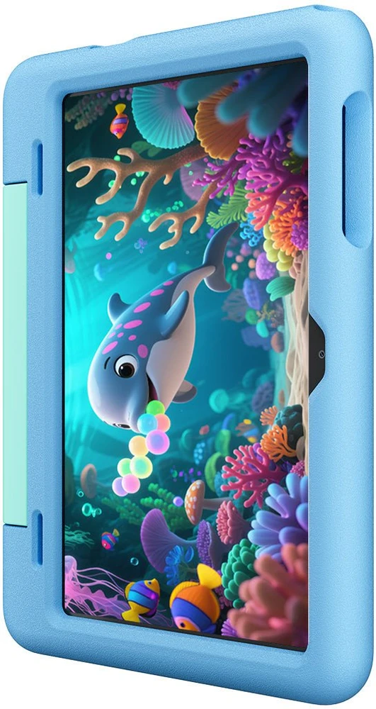 Planšetė Blackview Tab 20 Kids Wi-Fi 10.1 colio 800x1280 HD 60Hz Unisoc Tiger T310 2Hz 4GB + 64GB 6600mAh kamera 5MP/8MP Wi-Fi 5 Android 15 Bubble Mėlyna