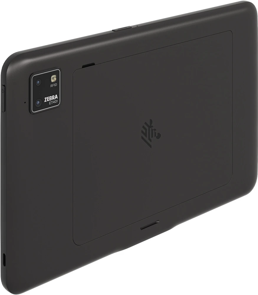 Planšetė Zebra ET401 5G 64 GB 25,4 cm (10'') 6 GB Wi-Fi 7 (802.11be) Juodas (ET401EB-301P1B2P-A6)
