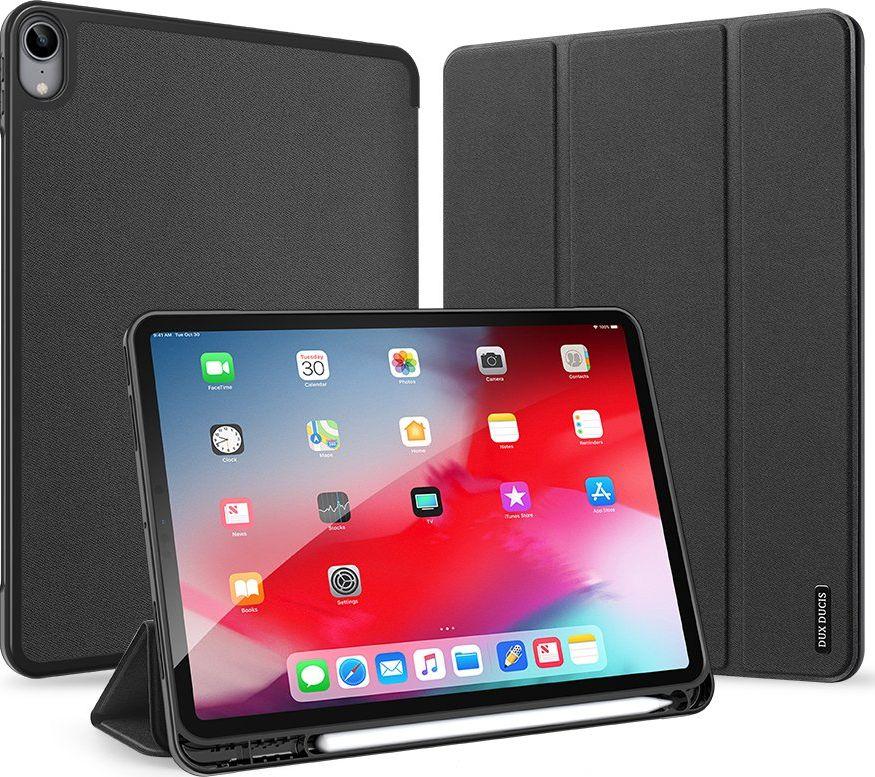 Dėklas Dux Ducis Domo Apple iPad Air 4/5/6/7/M4 2020/2022/2024/2025/2026 10.9/11 juodas