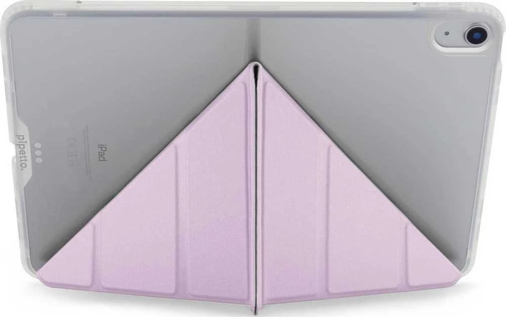Pipetto Origami No1 Original dėklas, violetinės spalvos – iPad Air 10.9″ (2022/2020)/11″ 2024/2025/2026