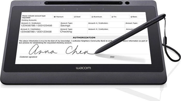 Wacom DTU1141B + Sign Pro PDF 26,9 cm (10.6″) Juoda LCD