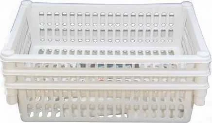 Plast Team Lentyna su ratukais, 294 mm x 685 mm x 29 mm, balta