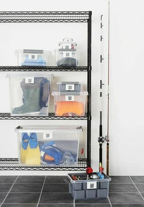 Daiktadėžė PLAST TEAM PRO BOX, su dangčiu, 51 x 39 x 43,5 cm, 53 L