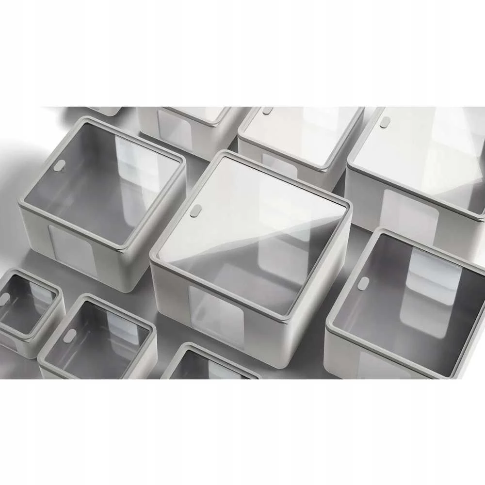 Plast Team QUADRO Rinkinys konteineriai, rutuliniai
