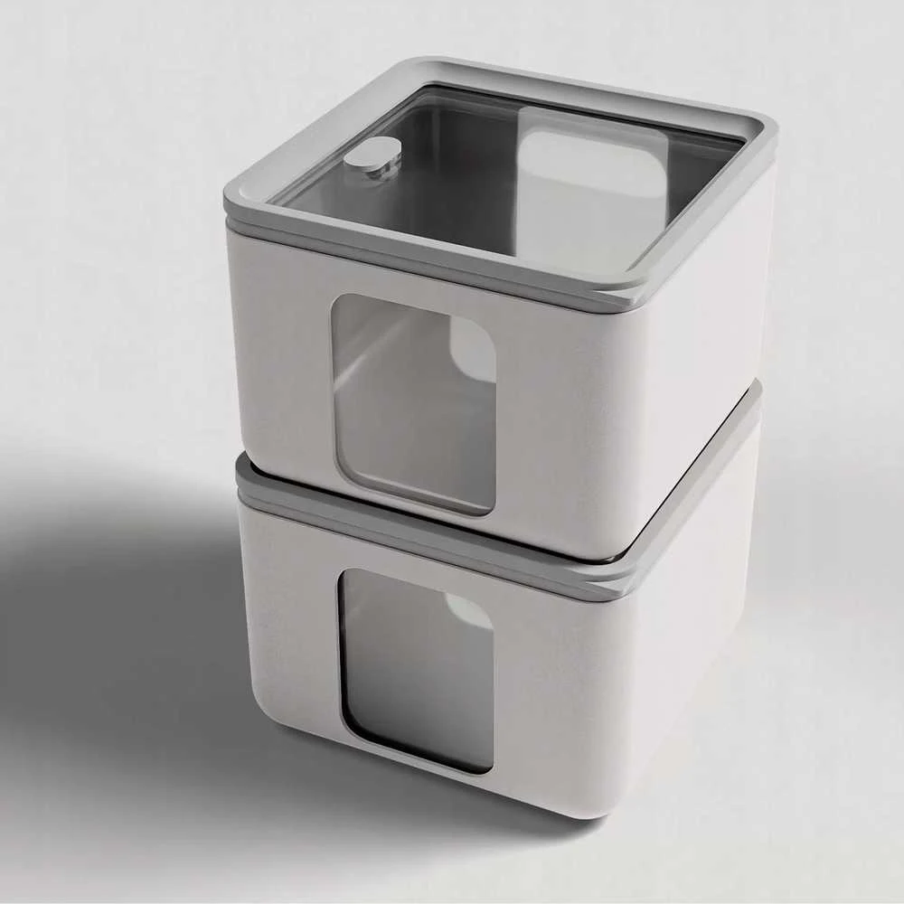 Plast Team QUADRO Rinkinys konteineriai, rutuliniai