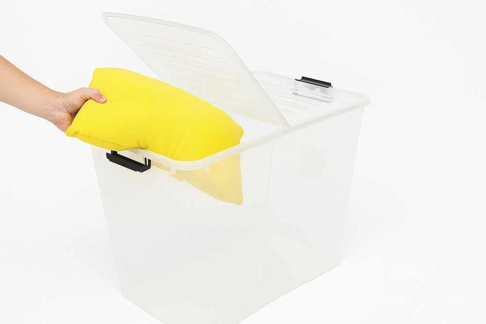 Plast_Team Daiktadėžė su dangčiu Plast Team, 65l, 56.7×39.6×41.7cm