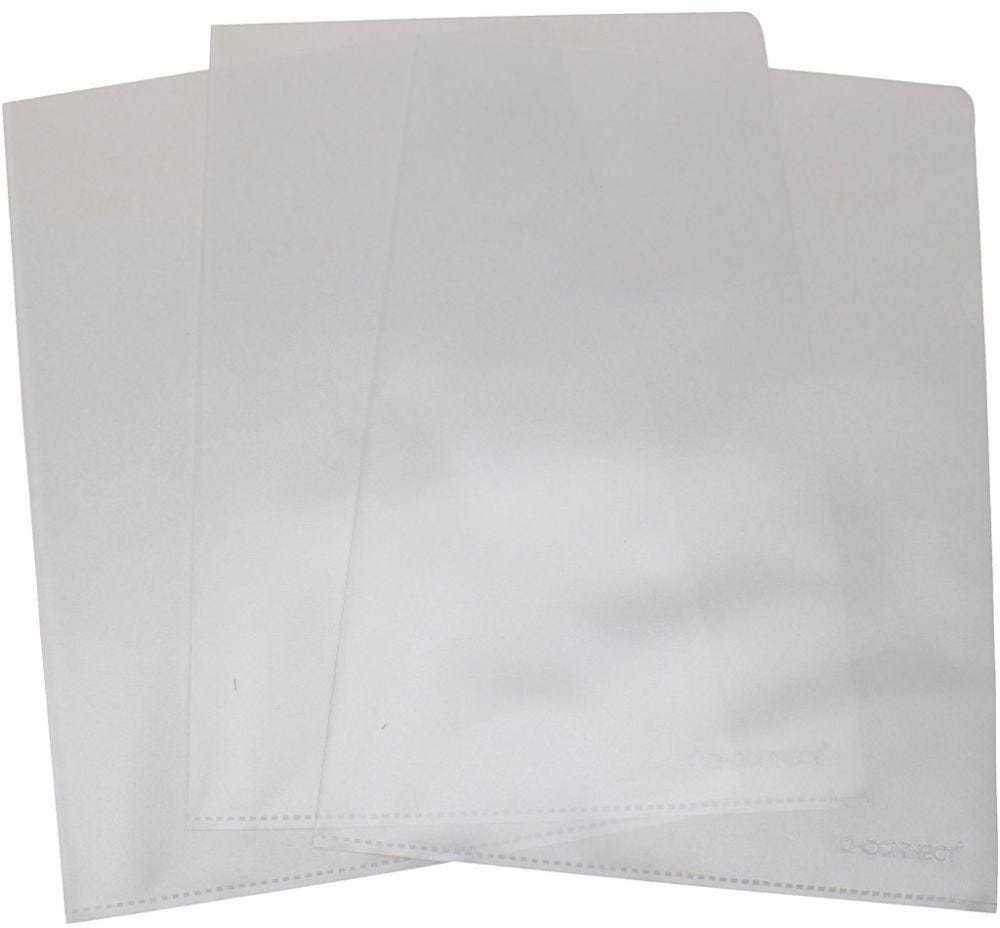 Laikiklis Bantex Plastic wrap, Bantex transparent 110µm, 210x297mm, plastik pakke a 100 stk