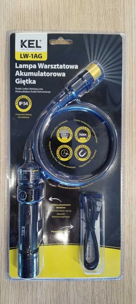 PLASTROL DIRBTUVIŲ LEMPUTĖ LANKSTUS LED LW-1AG