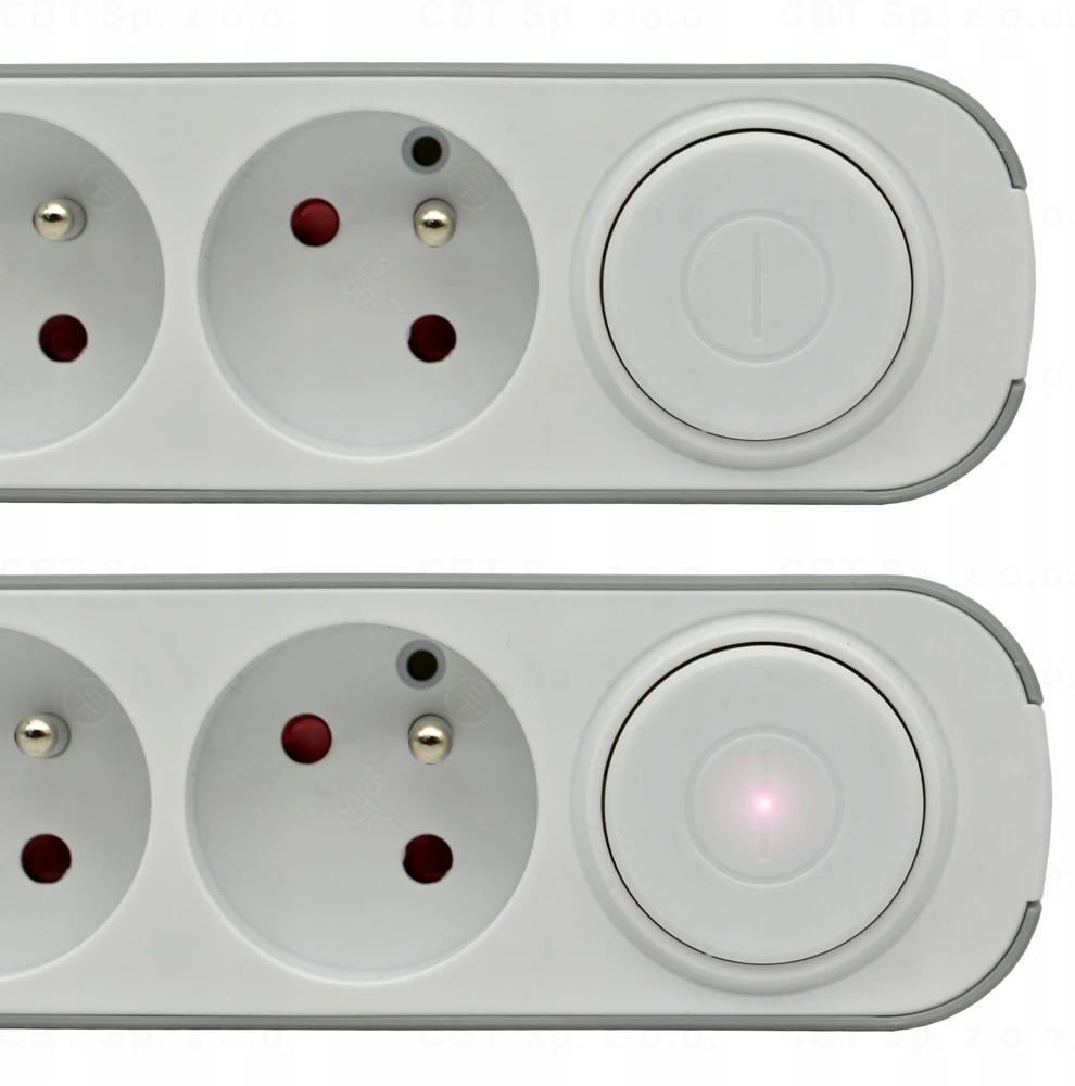 Plastrol Przedłużacz stały 5x schuko jungiklis oraz 1xUSB A 1xUSB C 1,5m PS-570SWS+USBA+USBC/1,5 E W-30009