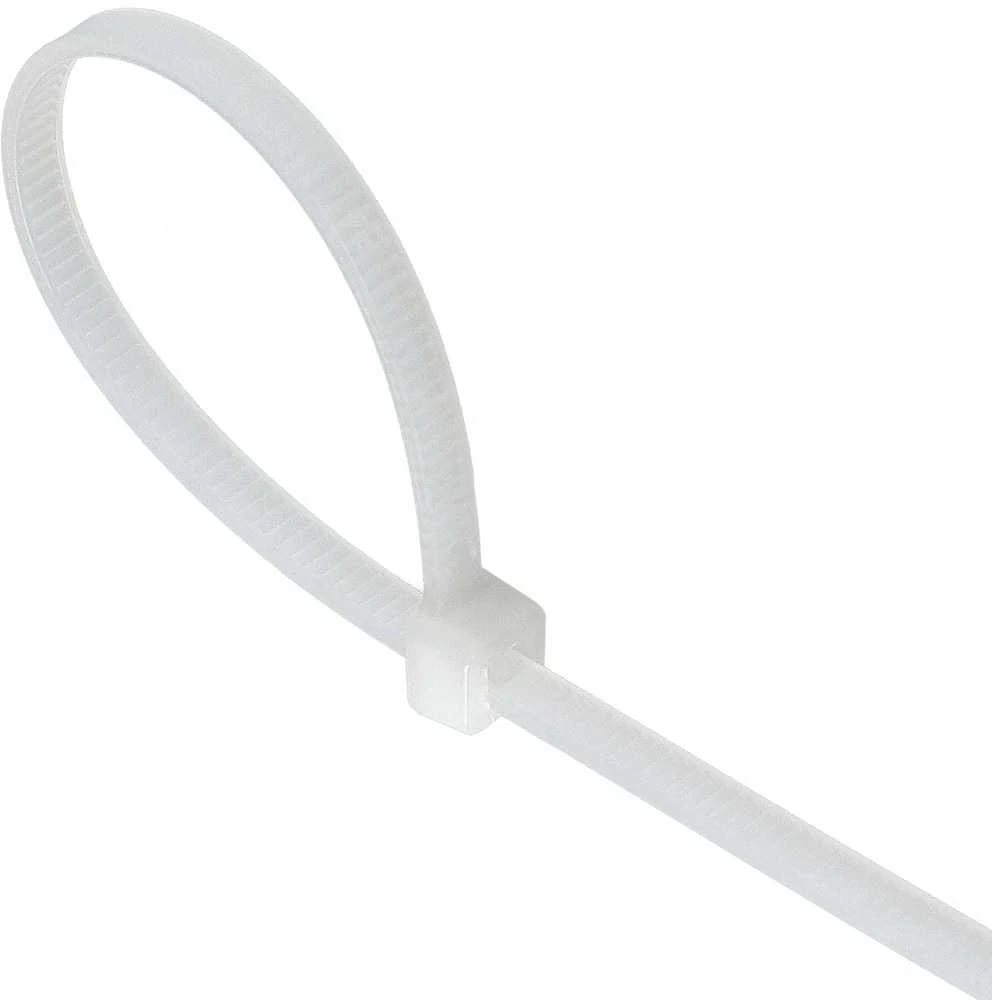PLASTROL PLASTIKINIS DIRŽELIS Baltas 2,5 x 100mm 100vnt.