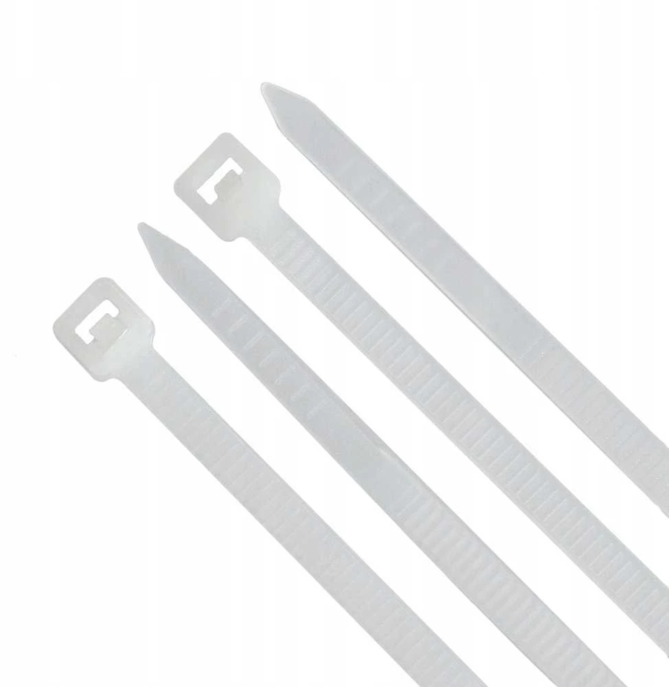 PLASTROL PLASTIKINIS DIRŽELIS Baltas 2,5 x 100mm 100vnt.