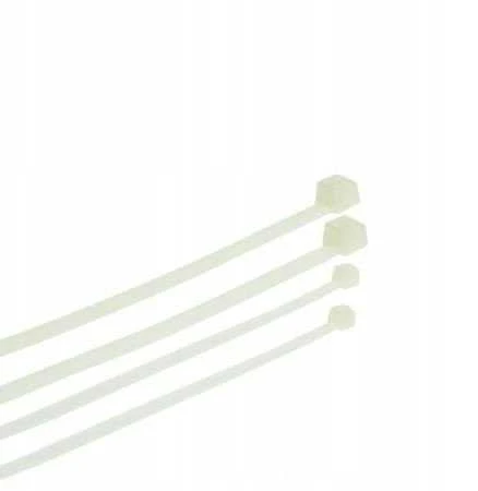 HAND PLASTROL PLASTIKINIS DIRŽELIS Baltas 4,8 x 300mm 100vnt.