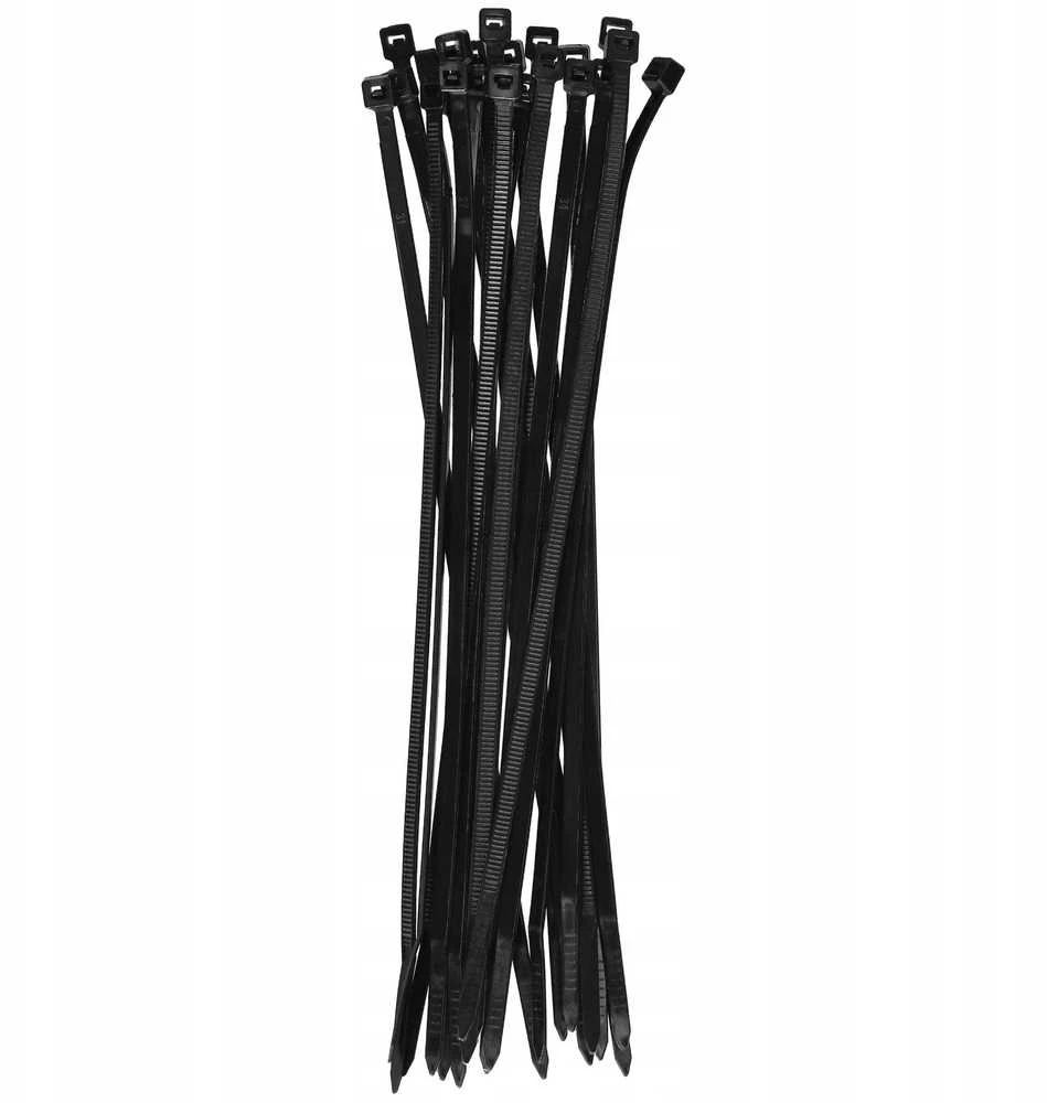 PLASTROL PLASTIKINIS DIRŽELIS Juodas 2,5 x 100mm 100vnt.