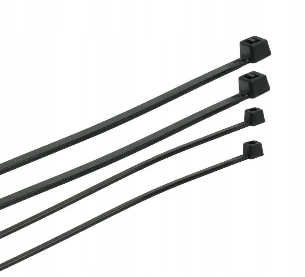 PLASTROL PLASTIKINIS DIRŽELIS Juodas 2,5 x 100mm 100vnt.