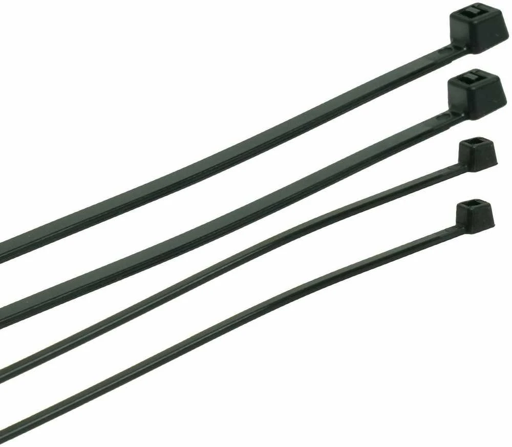 PLASTROL PLASTIKINIS DIRŽELIS Juodas 4,8 x 500mm 50vnt.