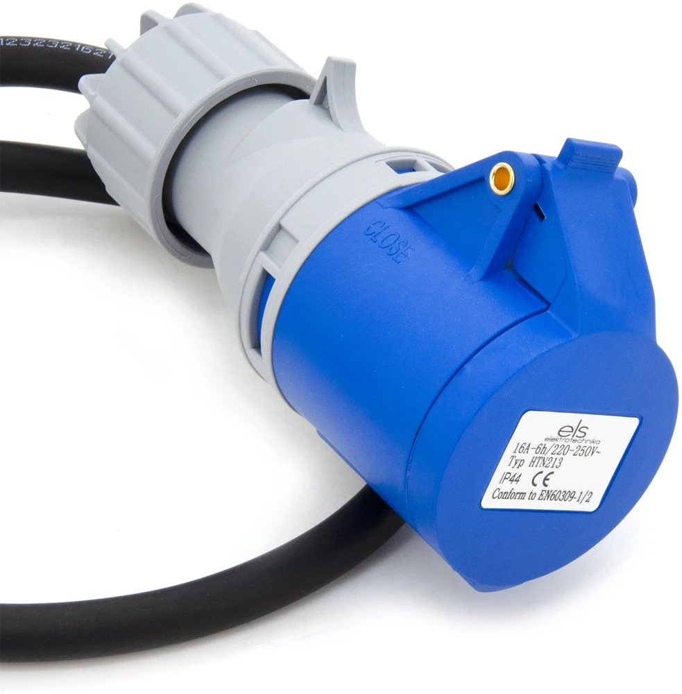 Plastrol Perėjimo adapteris camping redukcija 16A 3P 230V 2OW16/3G0.516