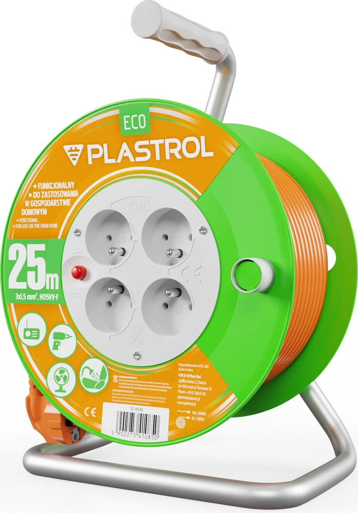 Plastrol Bębnowy ilginamasis laidas eco