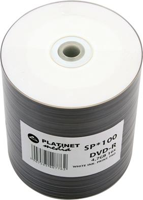 Platinet DVD-R 4,7 GB 16x100 vienetų (41012)