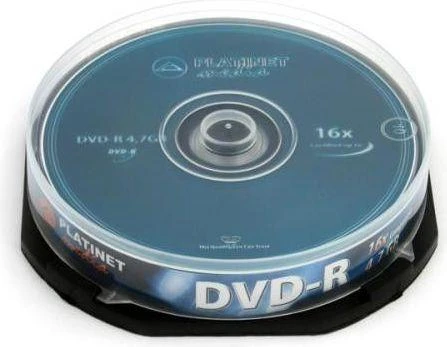 Verbatim DVD+R 4.7GB 16X 10pack AZO Matinis Sidabrinis cake box - 43498