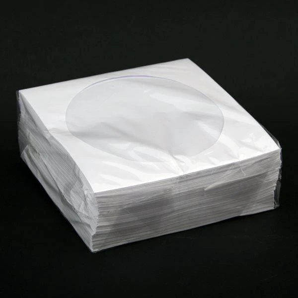 Platinet Popierinis CD įdėklas su langeliu (100 pak.)