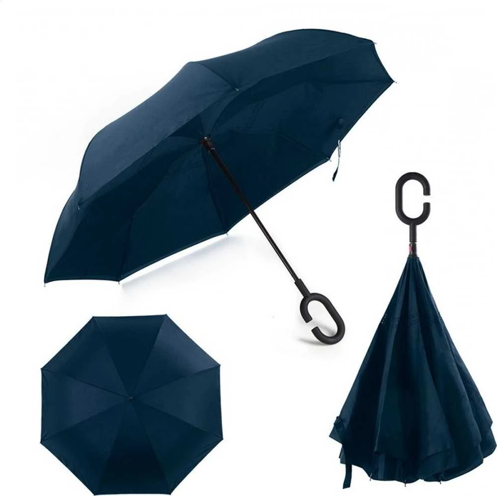 Kelioninis Platinet PLATINET UMBRELLA C RANKENĖLĖ PUSIAU AUTOMOBINIS POLYESTERIS MĖLYNA 45007