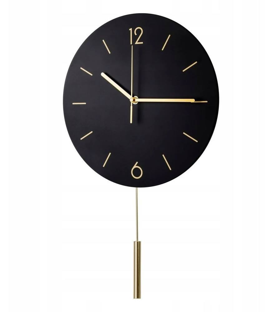 Platinet PLATINET WALL CLOCK Sieninis laikrodis LARK Juodas [45960]