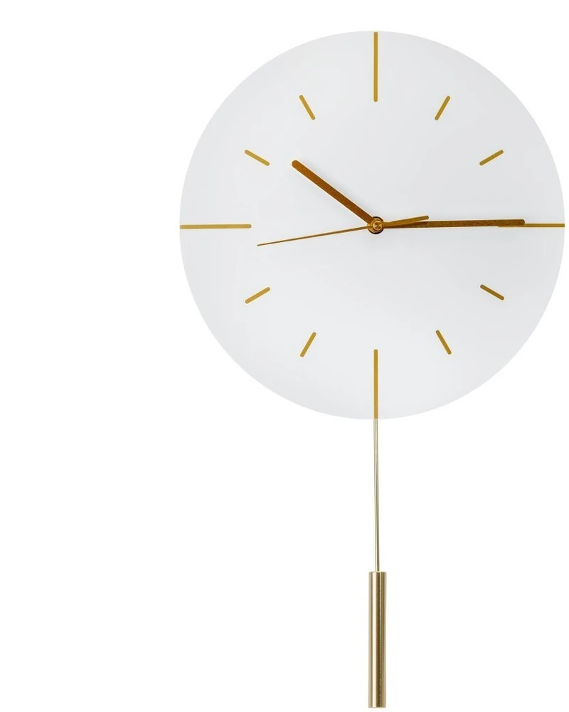 Platinet PLATINET WALL CLOCK Sieninis laikrodis LARK Baltas [45961]