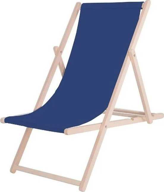 Platinet PLATINET WOODEN GARDEN gultai SUMMER SUNBED NAVY [45434]