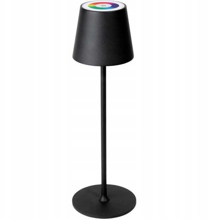 Platinet stalinė lempa PLATINET STALINĖ RESTORANO LAMP BARNĖ LEMPA VANDENIUI ATLIUOTA IP44 REGLAMENTAVIMAS ĮKRAUJAMAS RGB Juodas