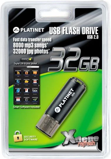 Atmintinė Platinet 32GB USB 2.0