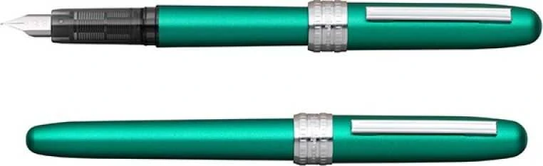 Platinum Platinum Plaisir Teal Žalias plunksnakočiai, F, matinė žalia