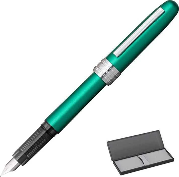 Platinum Platinum Plaisir Teal Žalias plunksnakočiai, F, matinė žalia