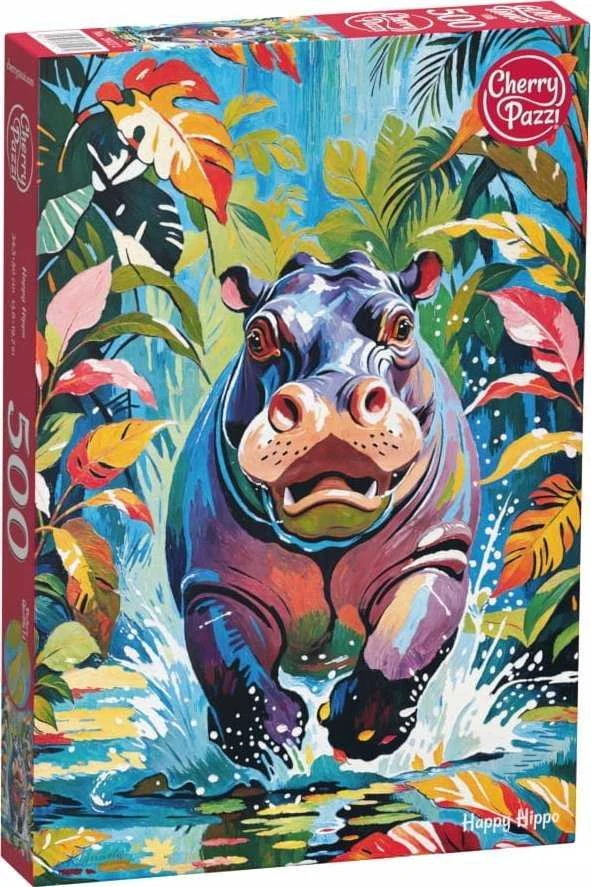 Cherry Pazzi CherryPazzi dėlionė Happy Hippo 500 det