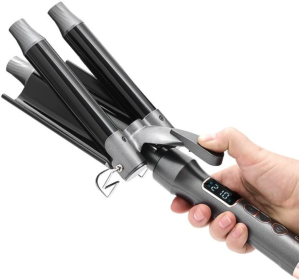 Falownica LAFE „Sleek Shine“ plaukų garbanojimo žnyplės 25 mm