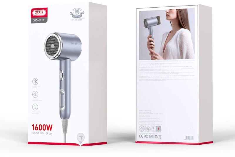 XO plaukų džiovintuvas CF2 mėlynas 1600W