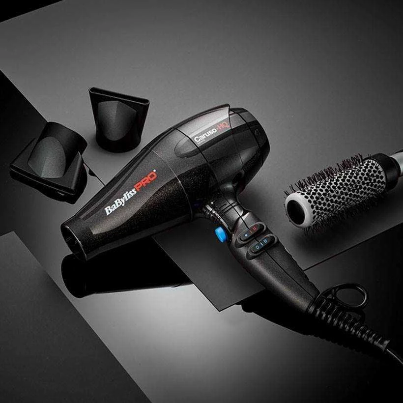 Plaukų džiovintuvas Babyliss Pro Caruso HQ Plaukų džiovintuvas BAB6970IE, su jonų generatoriumi, 2400 W