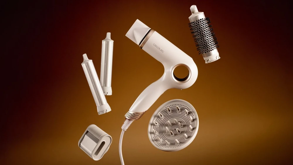 Plaukų džiovintuvas Cecotec DryGlam Waves Sensor 6in1 plaukų džiovintuvas