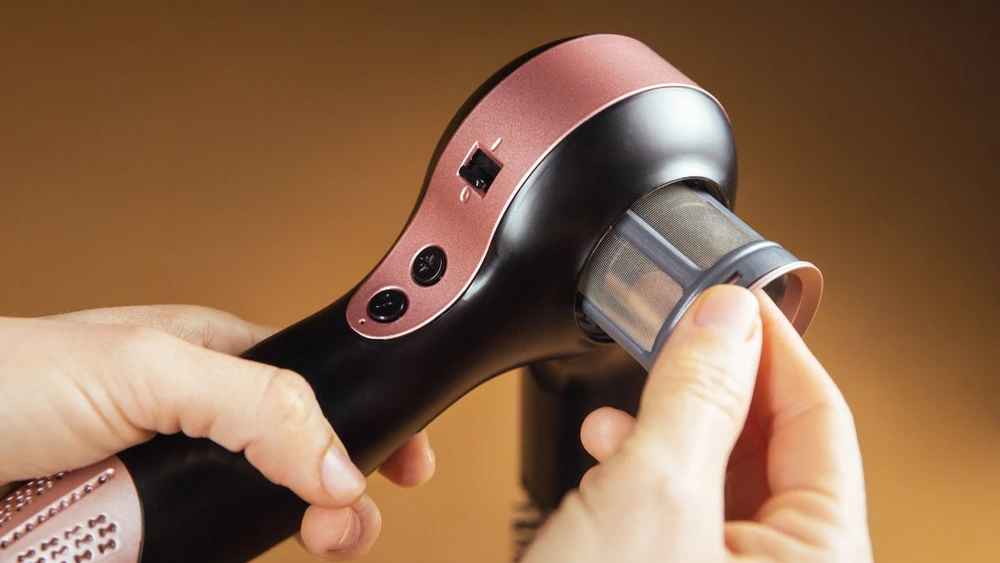 Plaukų džiovintuvas Cecotec DryGlam Waves Sensor 6in1 juodas